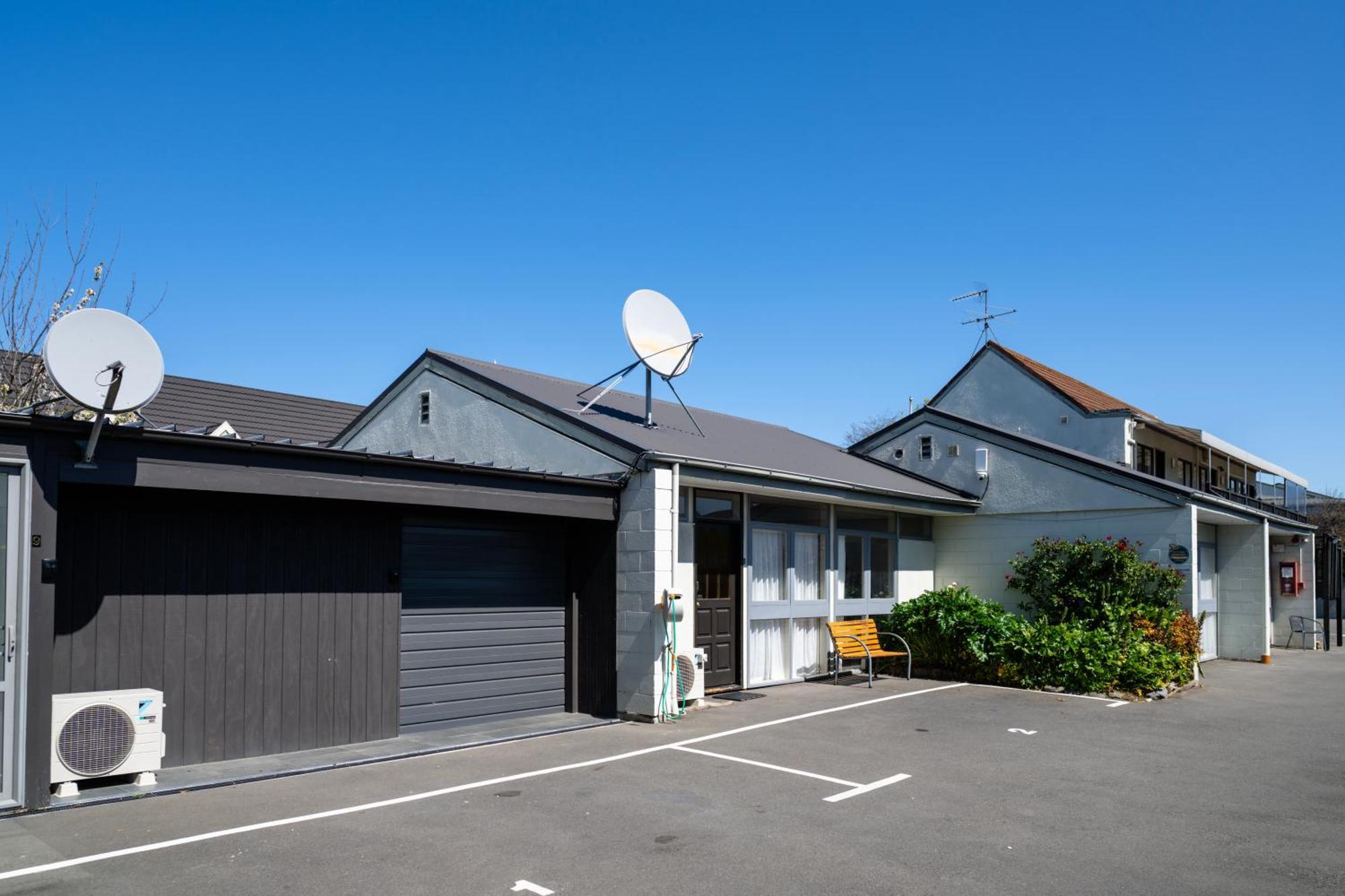 Merivale Court Motel & Apartments Christchurch Exterior foto